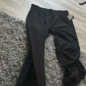 Side slit low rise boho pant